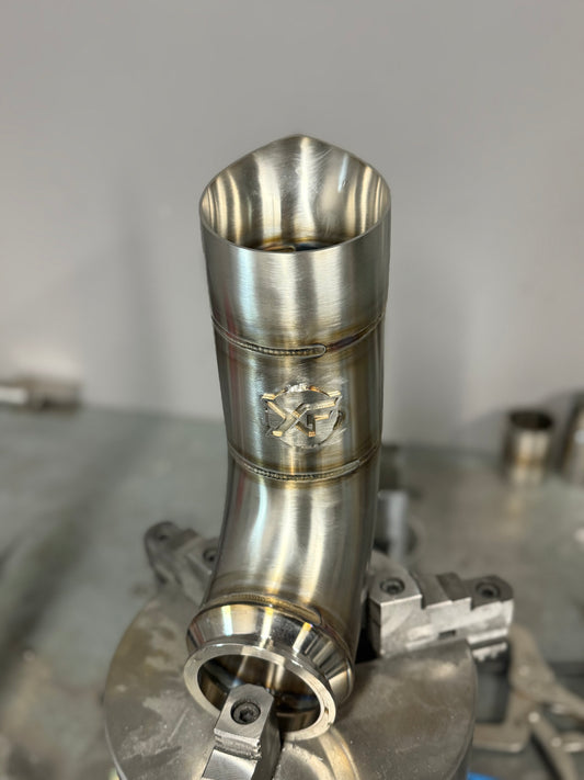 4” Hood Dump Exhaust (Teardrop) BMW M240i, BMW 340i, A90 Toyota Supra (B58 Engine)