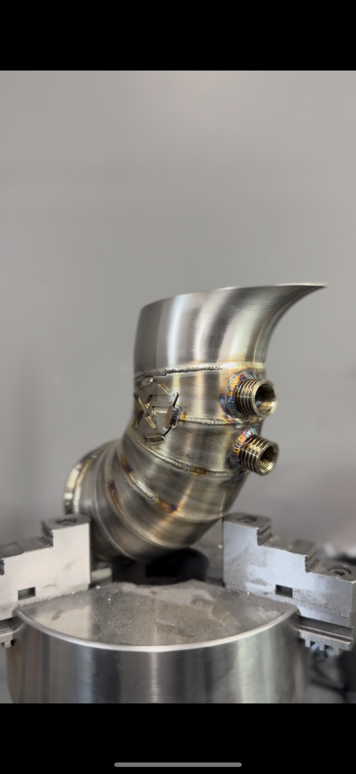 V2 4” Hood Dump Exhaust (Teardrop)-BMW 335i (N54 Engine)