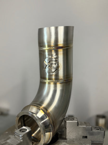 4” Hood Dump Exhaust (Teardrop) BMW M240i, BMW 340i, A90 Toyota Supra (B58 Engine)