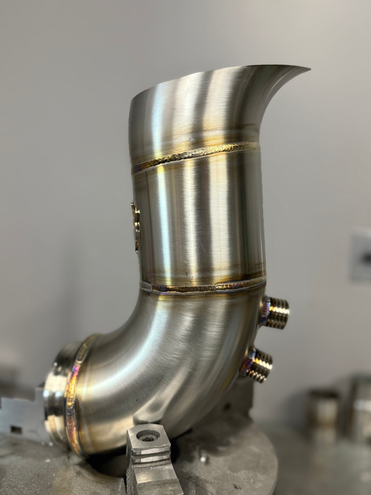 4” Hood Dump Exhaust (Teardrop) BMW M240i, BMW 340i, A90 Toyota Supra (B58 Engine)