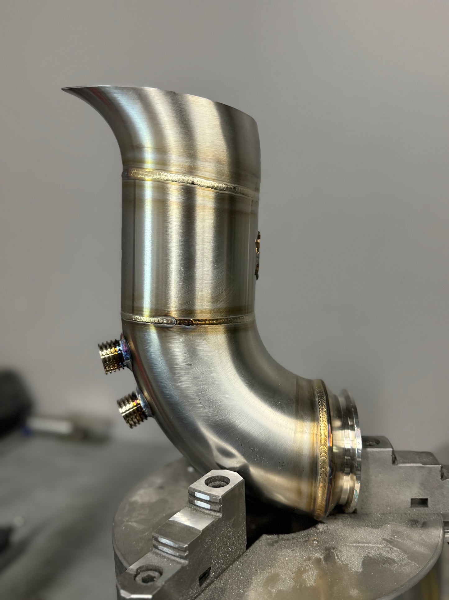 4” Hood Dump Exhaust (Teardrop) BMW M240i, BMW 340i, A90 Toyota Supra (B58 Engine)