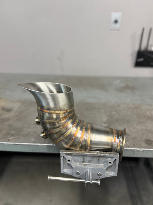 4” Hood Dump Exhaust (Teardrop)  – BMW 335i (N54 Engine)